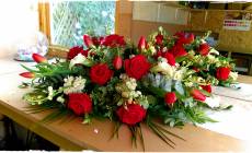 Classic Rose Casket Spray